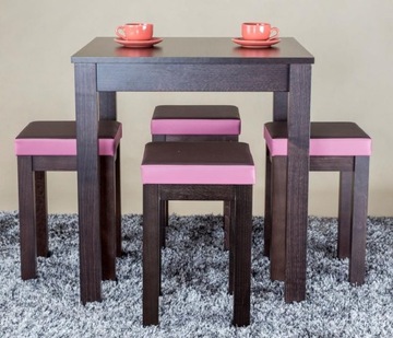 МЯГКИЙ КУХОННЫЙ ТАБУРЕТ ERGO ДЕРЕВЯННЫЙ ДЛЯ КУХНИ, С МЯГКОЙ ОБИВКОЙ