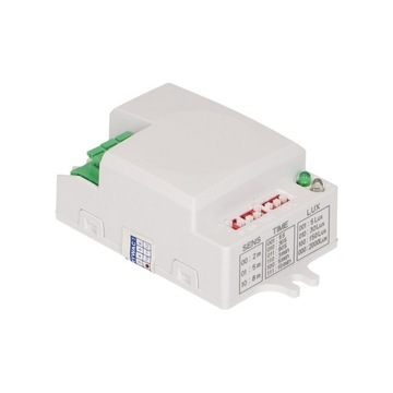 Mikrofalowy czujnik ruchu mini IP20 1200W ORNO