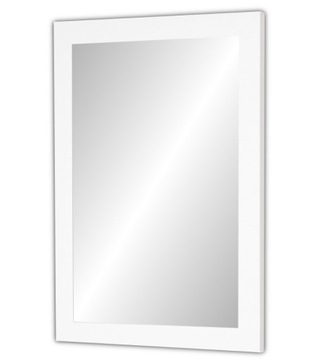 Lustro w ramie 70x50 białe i DUŻY WYBÓR KOLORÓW