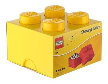 LEGO pojemnik na klocki żółty