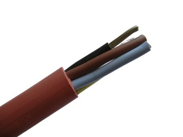 SIHF 5x2,5mm2 Kabel przewód silikonowy - do sauny