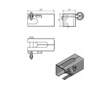 Блокировка шаровой сцепки, защита прицепа