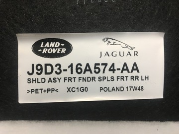 JAGUAR I PACE PODBĚH LEVÉ PŘEDNÍ NOVÉ