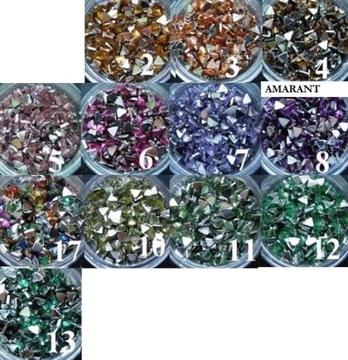 slay 100 x цирконы КРУГЛЫЕ цирконы 1 мм стекло