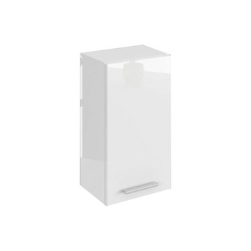 Szafka łazienkowa wisząca W4 40 cm biały połysk