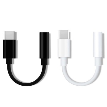 Adapter Przejściówka z USB-C na Mini Jack 3.5mm