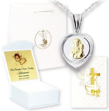 КРЕЩЕННАЯ СУВЕНИРНАЯ МЕДАЛЬ СВЯТОГО КРЕЩЕНИЯ БОЖЬЕЙ МАТЕРИ