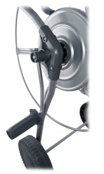 ТЕЛЕЖКА, МЕТАЛЛИЧЕСКАЯ, НЕ СКРУЧИВАЮЩИЙ САДОВЫЙ ШЛАНГ, 6-СЛОЙНЫЙ, BEST 1/2, НАБОР 50М