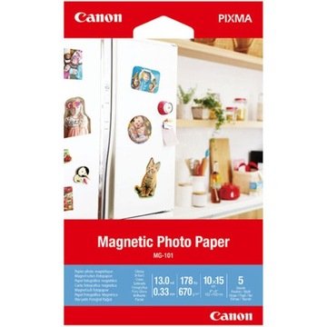 Papier foto Canon MG-101 10x15 670g 5ark. MAGNES
