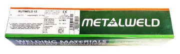 Elektroda RUTWELD12 2.5 x350 / 5kg METALWELD