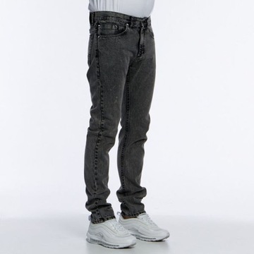 Mass DNM spodnie Dope Jeans Tapered Fit black / 38