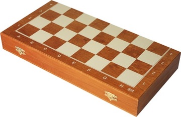 SZACHY MAGNETYCZNE DREWNIANE DUŻE Turniejowe