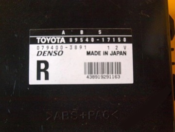 TOYOTA MR2 03R MODUL JEDNOTKA ŘÍZENÍ