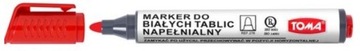 MARKER DO TABLIC SUCHOŚCIERALNYCH OKRĄGŁY CZERWONY