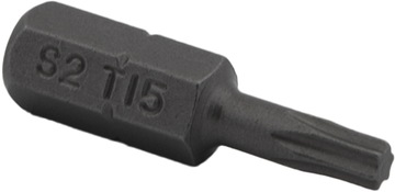 BIT GROT KOŃCÓWKA TORX T15 15 x 25mm 15X25 S2