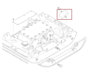 AMMANN Zagęszczarka AVH 6030 APH 6530 Amortyzator