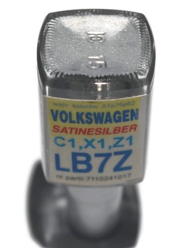 VW LB7Z SATINESILBER LAKIER ZAPRAWKA DO RYS ARA 10 ML