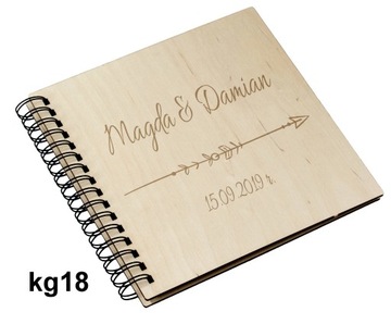 Гостевая книга ФОТОКАБИНА с гравировкой свадьба 22х22