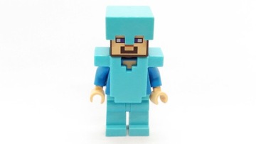 Figurka Lego Minecraft Steve min015
