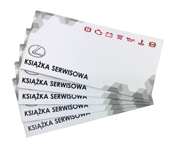 KSIĄŻKA SERWISOWA PRZEGLĄDÓW NAPRAW LEXUS