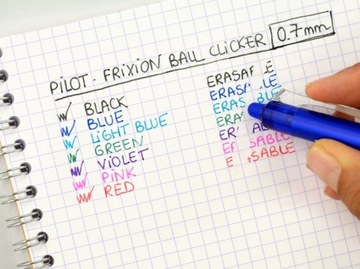 Шариковая ручка Pilot FriXion Ball Clicker 0,7 синяя