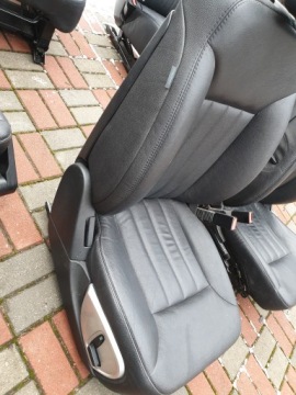СИДЕНИЕ ПЕРЕДНЕЕ ПРАВОЕ Mercedes R W251 ЧЕРНАЯ КОЖА
