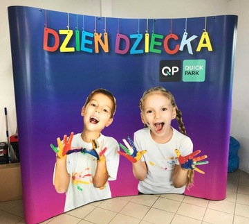 ŚCIANKA REKLAMOWA ARKADOWA 4x3 POPUP +PROJEKT 72H