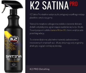 K2 SATINA PRO SUNSET FRESH + МИКРОФИБРА RED DEVIL