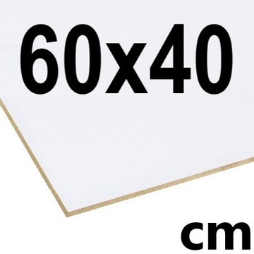 ХДФ 3мм 600х400 БЕЛЫЙ 2 СТОРОНЫ. х20шт