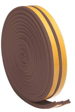 САМОКЛЕЯЩАЯСЯ ПРОКЛАДКА 'E' ДЛЯ ДВЕРЕЙ, ОКОН, ЦВЕТА E