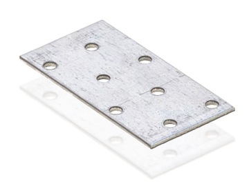 PP1 РАЗЪЕМ ПЛОСКИЙ ПЕРФОРИРОВАННАЯ ПЛАСТИНА 40х80 10шт.