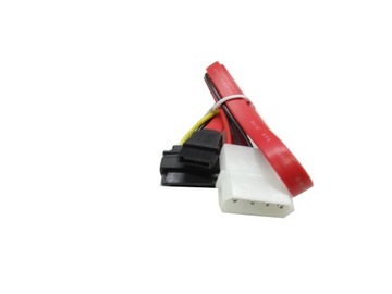 kabel SATA 35cm + Power SATA-C1