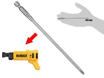 DeWALT DT7205 bit końcówka PR2 Ph2 do G/K 153mm