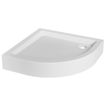 BRODZIK 90 półokrągły płytki 16 cm biały POLSKI