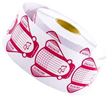 SUMMER SZABLONY FORMY PAZNOKCI ŻEL AKRYL 500sz 049