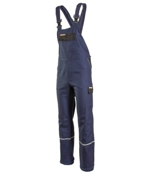 РАБОЧИЕ БРЮКИ-КОМБИНЕЗОНЫ, 100% ХЛОПОК, 52 Л
