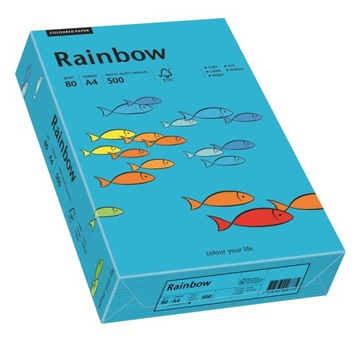 PAPIER KSERO A4 KOL87 80g RAINB.NIEB.(a500)
