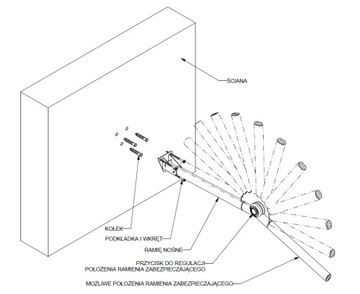 ПОДВЕСКА ДЛЯ КАЯКА ДЛЯ ВЕСЛ, ТВЕРДАЯ РУЧКА WS05