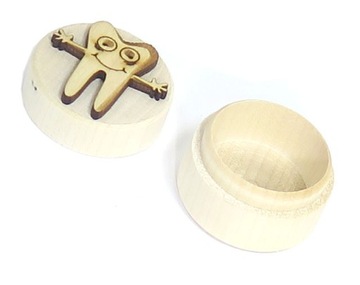 Декор коробочки для первых зубов малыша АБ55 декупаж