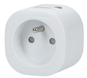 Bezprzewodowe gniazdo mini sterowane pilotem 1+1 O