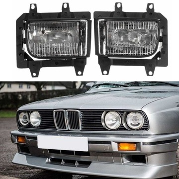 Halogeny Przeciwmgielne Białe BMW E30 1985-1993