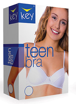 Бюстгальтер подростковый KEY BRA TBC 024 - 75BB