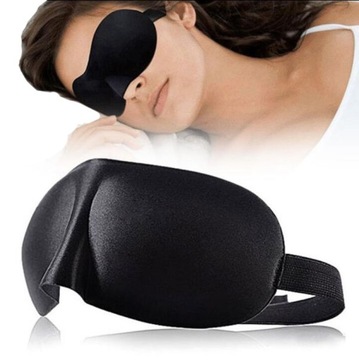 OPASKA na oczy 3D | MASKA do spania | + STOPERY