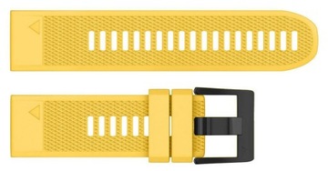 Желтый силикон Garmin Fenix ​​7 Солнечный ремешок