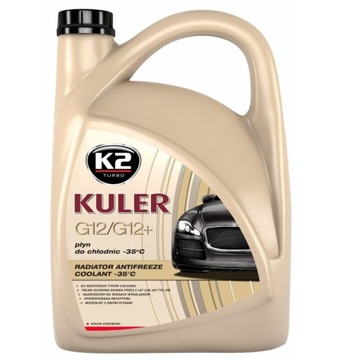 K2 KULER -35C CZERWONY 5L PŁYN DO CHŁODNIC G12
