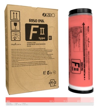 RISO farba S-8114E Red FII - 1000ml