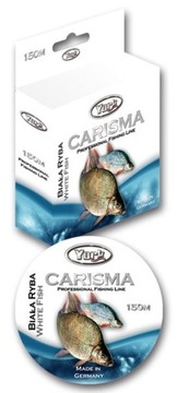ŻYŁKA YORK CARISMA BIAŁA RYBA 0,14mm/150m/3,1kg !!