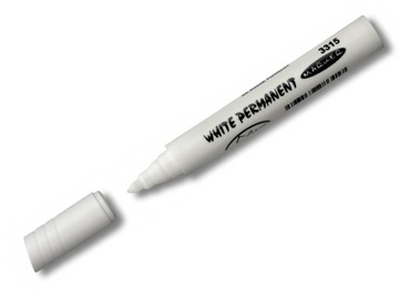 MARKER PERMANENTNY BIAŁY 2,5MM KOH-I-NOOR 3315
