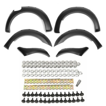 УДЛИНИТЕЛИ КРЫЛЬЕВ ЧЕРНЫЙ RANGER WILDTRAK