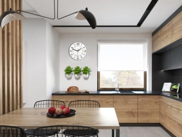 Часы ARMANDO 28 см Modern - Ultra Silent - 3D